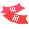 2pcs 4 In 1 Nose Contour Stencil Shadow Tool Reusable Silicone Shadow Template Highlighter Template