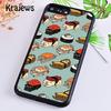 Krajews Kawaii Sushi Stack Soft Phone Case Cover For iPhone 17 Air 16 15 14 plus 11 12 13 pro max Plus coque Fundas