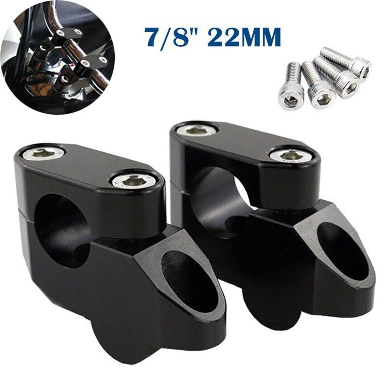 For General Use Handlebar Riser 22Mm 7/8" Offset Motorcycle Modification Raise Back Extend