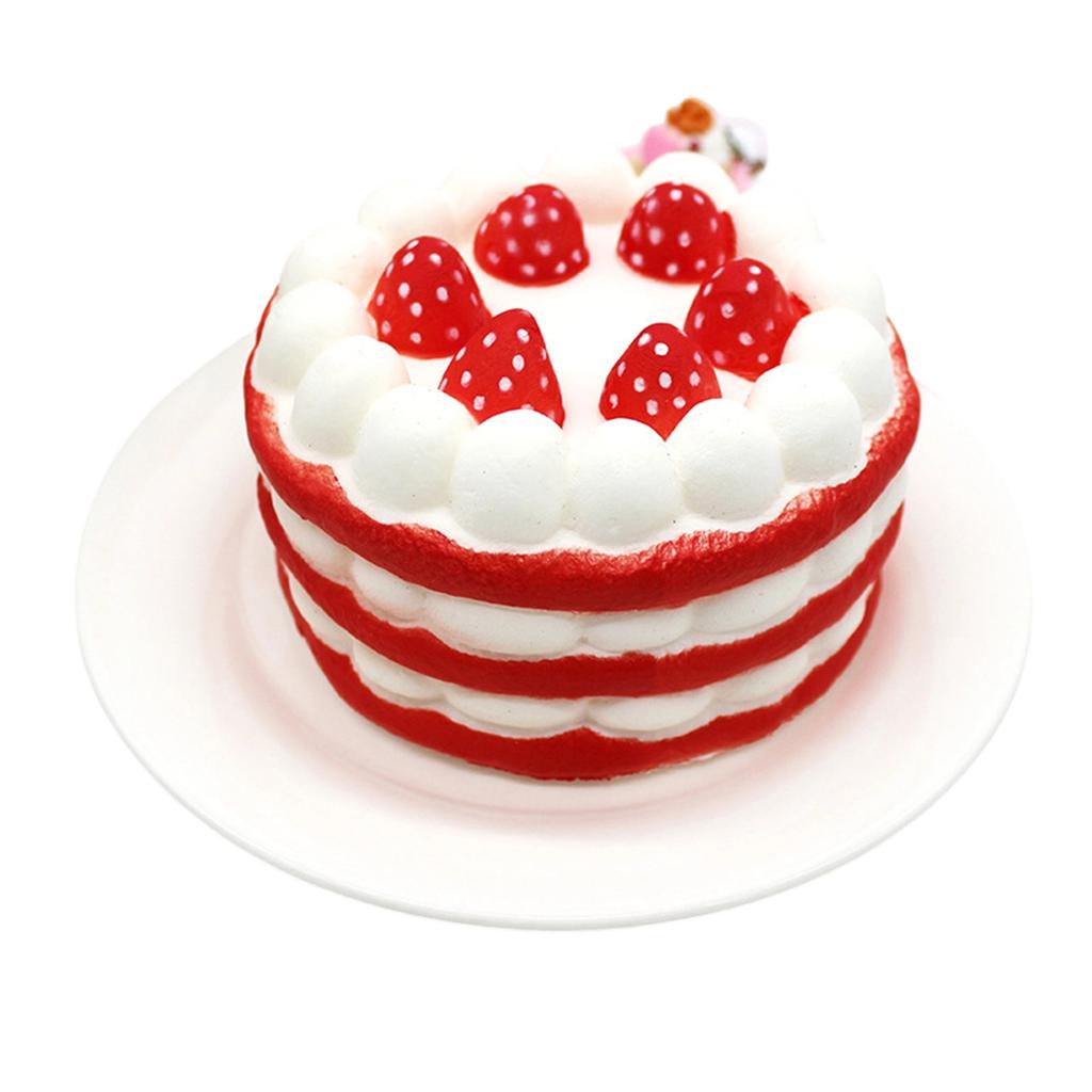 Strawberry Cake Slow Rising Scented Decompression Toy