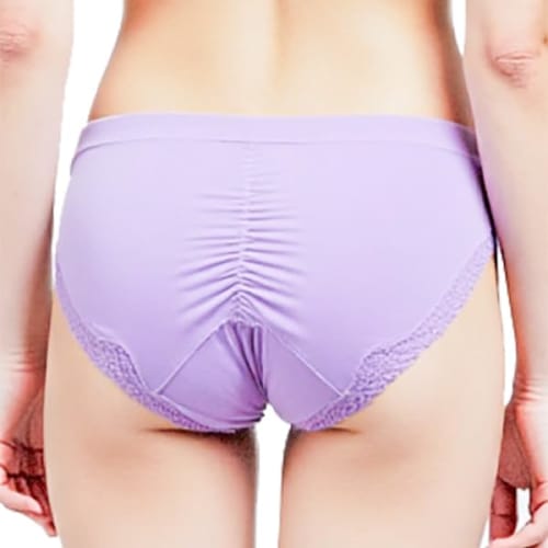 

Cuip Absorbent Panties (Slim Type), Absorbs up to 70cc, Sanitary Panties, Women s, Cute, Lace, Shallow Fit, Leak-Proof, Cotton Blend, Innerwear (JP, A