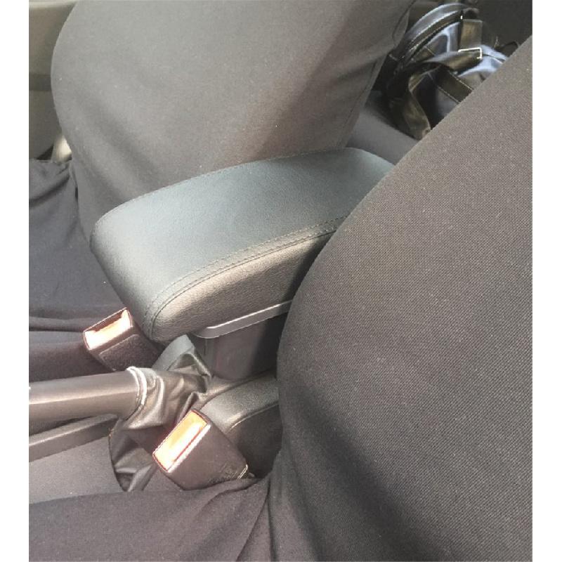 Car Armrest Center Console Elbow Arm Rest Box Storage + Base Universal Us Stock
