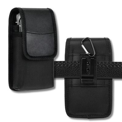 ENN LLC Pencil Case with Belt Smartphone and Carabiner Loop, Lid, Two-Tier Design, Storage,