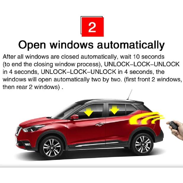 Suitable for Suzuki SX4 / S-Cross car window automatic closing rearview mirror folding car accessories modification