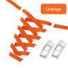 Elastic Laces Sneakers Press Lock Shoelaces Without Ties 8MM Wide Flats No Tie Shoe Laces Kids Adult Sports Running Shoelace NEW