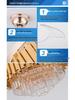 European Crystal Ceiling Fan Chandelier: Luxury Invisible Fan for Bedroom, Dining, or Living Room