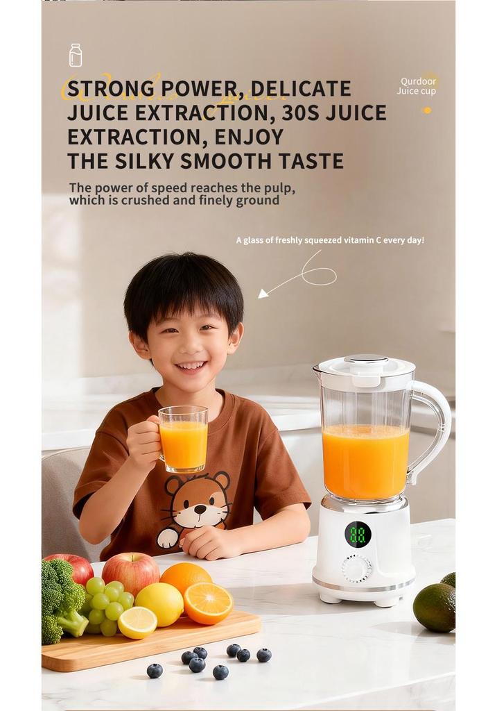Portable Wireless Auto Juicer & Blender: Large Capacity, Multi-functional for Home