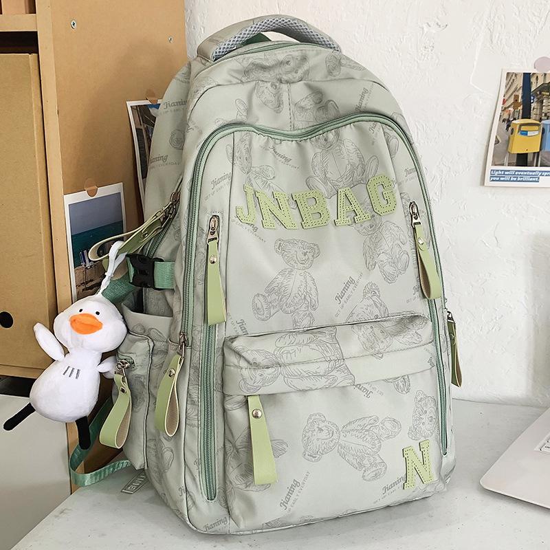 Children's School Bag Elementary School Student Girl Junior High School Student Male Printed Backpack Middle School Student College Student