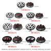 4Pcs Car Styling 56/65/66mm Wheel Center Hub Caps Cover for Volkswagen VW GTI Bora Cross Lavida Polo Golf Beetle Tiguan Scirocco zk1