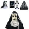 The Conjuring 2 Horror Nun Latex Mask Costume For Halloween Cosplay Party Props