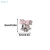 5Pcs Mini Colorful Bow Metal Bell Nail Art Charms Accessor Parts For Manicure Decor Christmas Nails Decor Supplies Material