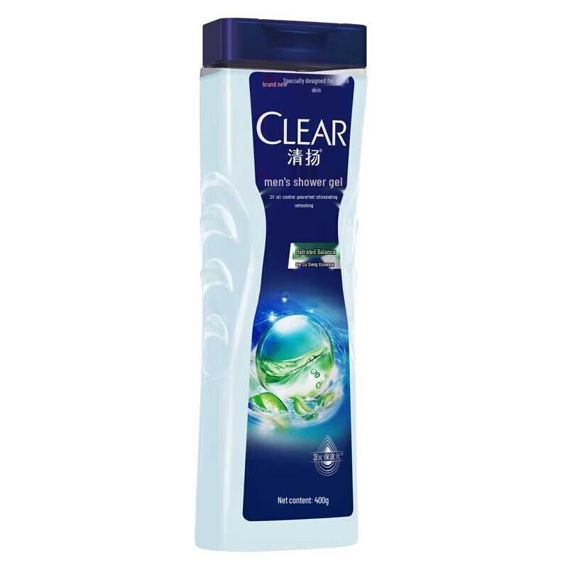 Clear Men Hydrating Balance Shower Gel with Aloe Vera
