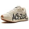 New Anta Cushioning Wear Resistant Low Top Running Shoes Men's Beige Yellow Black 112345580A-2