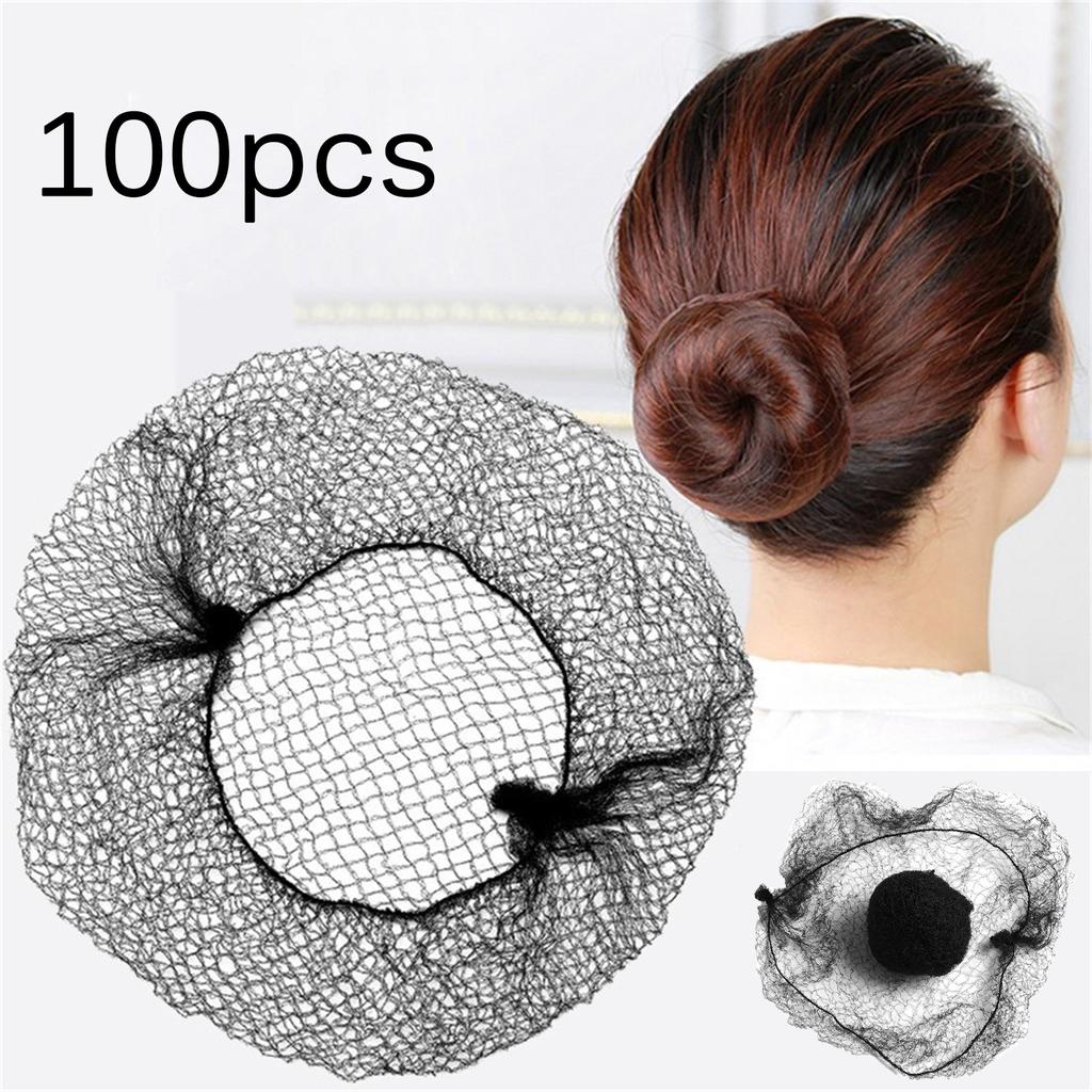 Reusable Hair Elastic Edge Mesh For Women, Girls, Ballet Bun