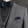 Nylon Men's Suit Pins Pocket Towel Bridegroom Dress Corsage Brooches  Wedding Jelwery Accessories