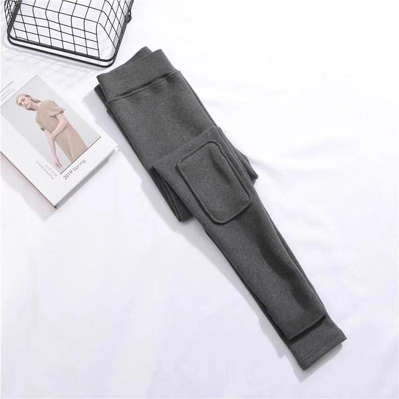 

Women s Fleece-Lined Tapered Leggings - Slimming, Warm, Plus Size & Petite, for Spring & Autumn Large (110-135 lbs)