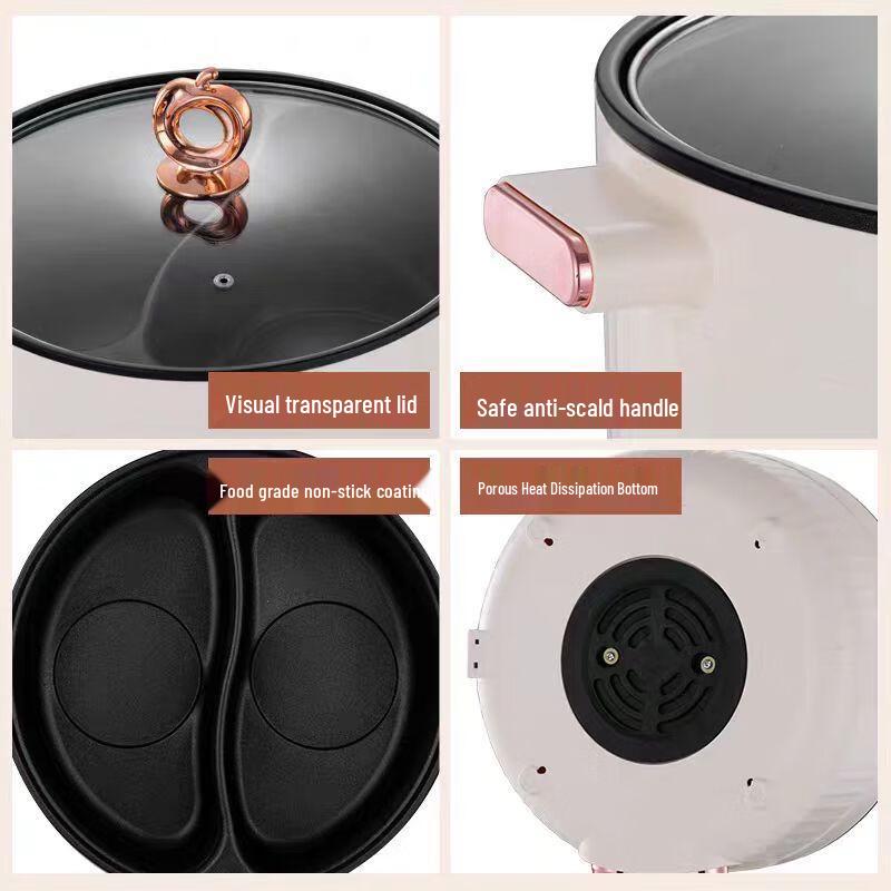 Wutuo Multi-functional Electric Hot Pot & BBQ Grill