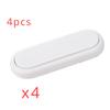 4pcs Children's Infant Wardrobe Short Lock Cabinet Door Double Lock Child Safety Lock Anti-4 Protection Invisible Button Lock