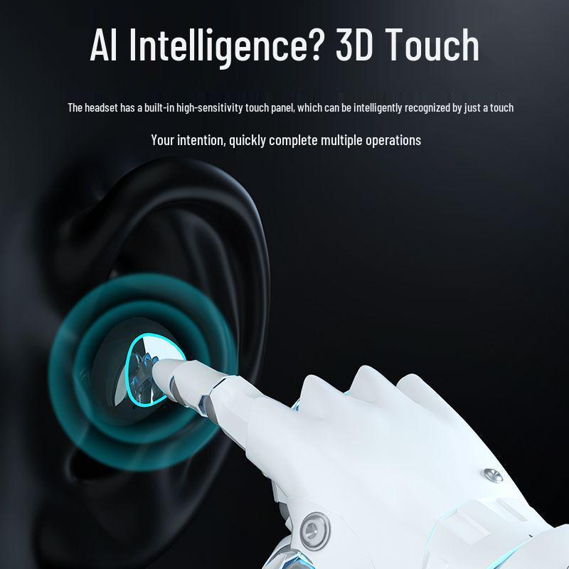 2025 Bluetooth Earphones: Stereo Sound, Deep Bass, Wireless In-Ear, High-Quality Audio, Long Battery Life