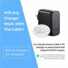 65W/102W PD Fast Charging USB C Power Supply For Microsoft Surface Pro X 8 7 6 5 4 3 Go Book Converter Charger For Microsoft