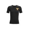Project Rock Training Casual Sports Short Sleeve T-Shirt Men Tops Black 1363559-001