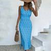 Summer new sexy knitted slim seaside vacation ladies dress