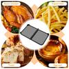Air Fryer Splash Guard Reusable Silicone Airfryer Splash Pad Effective Grease Splatter Shield Baking Accessories for Ninja AF500