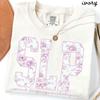 Comfort Colors SLP Shirt, Pink Chinoiserie Floral Teacher Tee, Speech T-Shirt, Back To School, Speech Therapy Department Gifts
