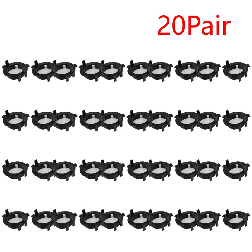 H7 LED Headlight Bulb Base Auto Accessories Plastic H7 LED Headlight Bulb Adapter Replacement for Hyundai Nissan Kia