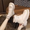 Fashion AIYUQI Women Booties Genuine Leather 2025 Winter New Platform Ankle Boots Women Retro Fleece Round-toe Fashion Boots Women