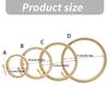 Wood Craft Hoop Ideal For Crosses Stitching Sewing And Punch Needle Embroidery Works