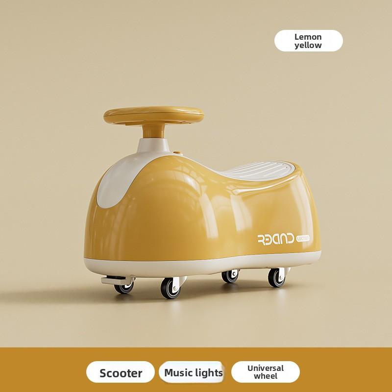 Outdoor Sports Children'S Scooter Multifunctional Scooter Upgrade Digger Model Children'S Toys 1-5 Years Old Musical Quadricycle