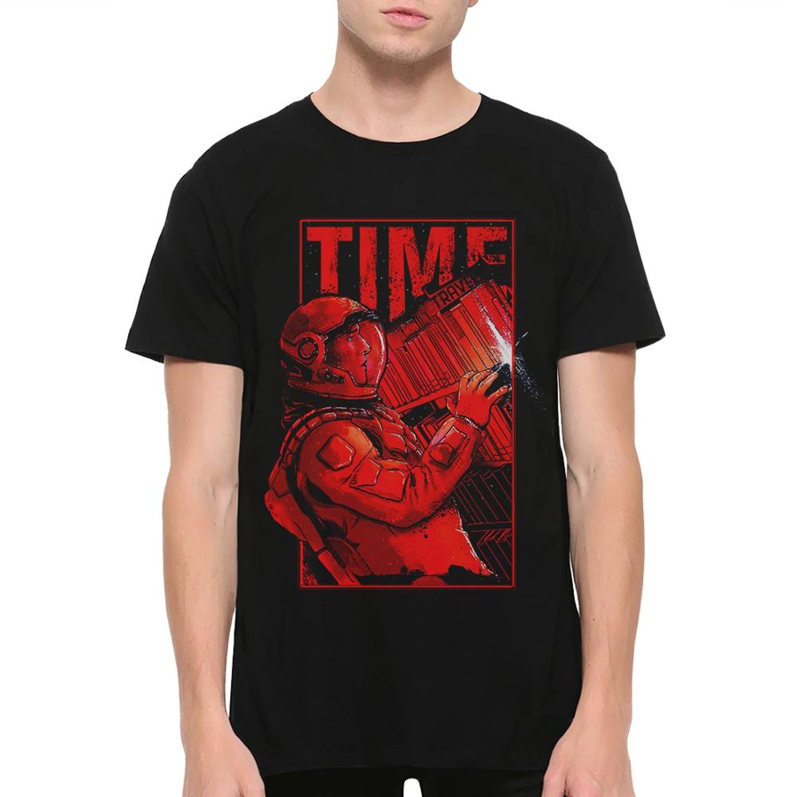 Interstellar Time T-Shirt, Men s and Women s Sizes 4XL