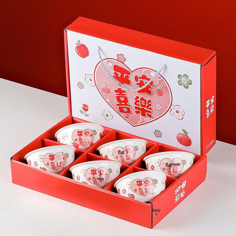 Business Gift Box: Wedding, Souvenir Chopsticks & Bowl Set for Customers & March 8th Occasions