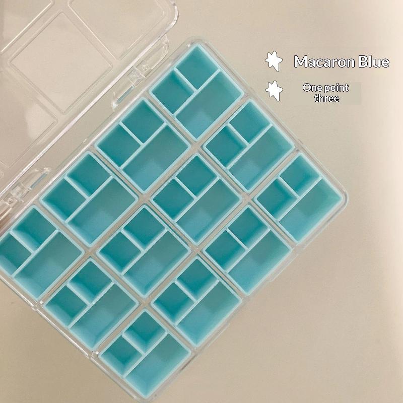 Jewelry Earrings Display Box with Transparent Design for Comprehensive Nail Accessories Storage