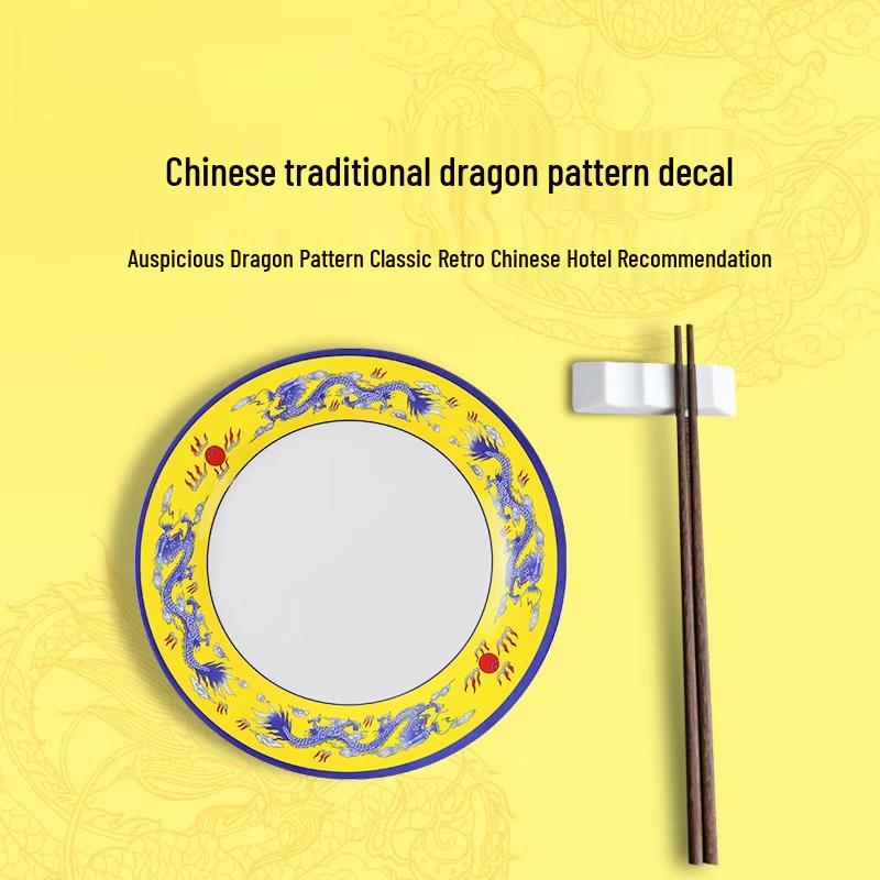 Blaue Pfingstrose Melamin Speiseteller