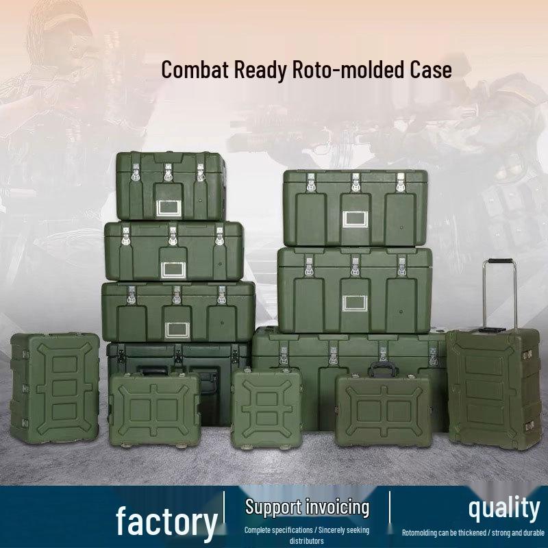 Military-Grade Rotomolded Equipment Transport Case
