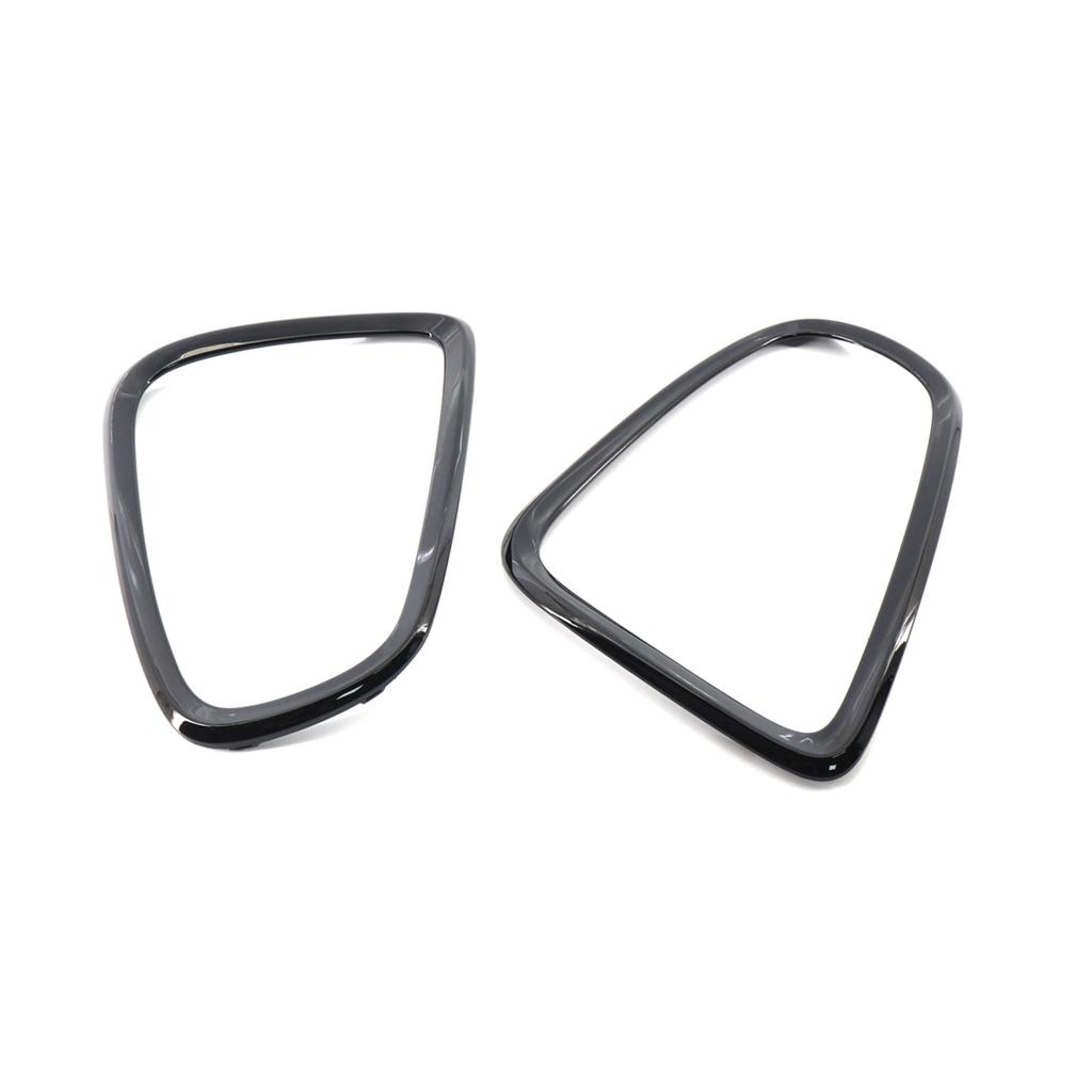 Tail Light Lamp Trim Ring 2pcs Replacement for BMW Mini Cooper R56 R57 R58 R59 2007 2014 OEM:51132752243, 51132752244,