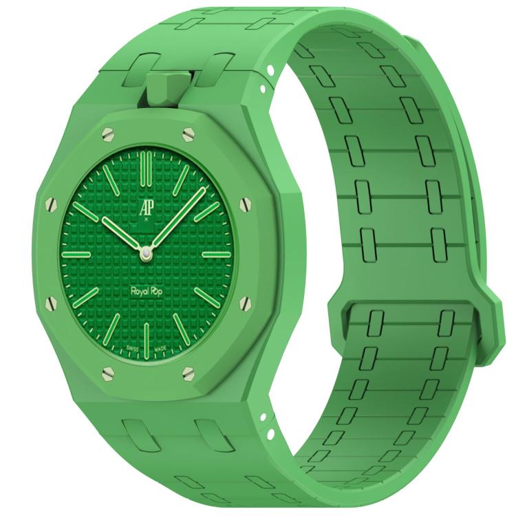 Correa de silicona magnética lateral integrada para reloj de las doce