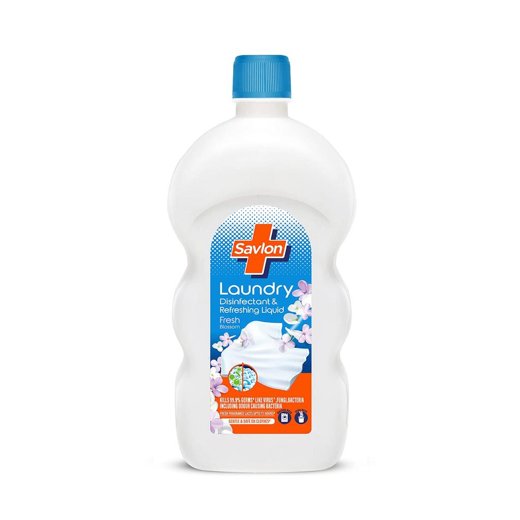 Savlon Soft & Protect Fabric Conditioner 890ml Fresh Blossom Fragrance for Softness and Germ Protection