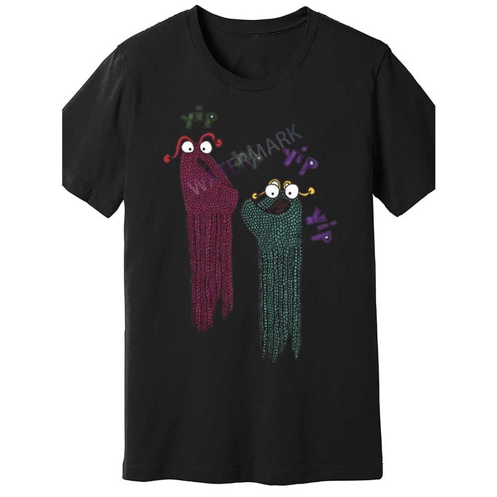 

Yip Yip Martians Alien 910060 Fun Men s Short Sleeve T-Shirt Black S