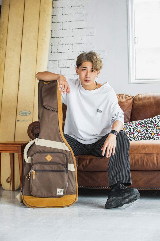 Ibanez IGB541-BR Electric Guitar Bag with Protective Cushion, Designed To Express Individuality and Playfulness (Brown)