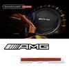 4Pcs 3D Aluminum Car Audio Decorate Badge Emblem Sticker Trim For Mercedes Benz AMG W212 W204 W211 W168 W213 W205 W210 W108 W124