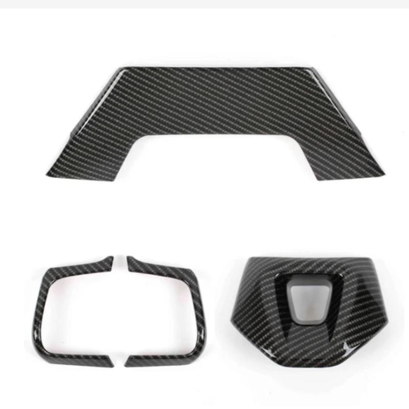 3d Sticker For Toyota Alphard Vellfire 2024 Interior Parts Car Steering Wheel Frame Decoration Trim