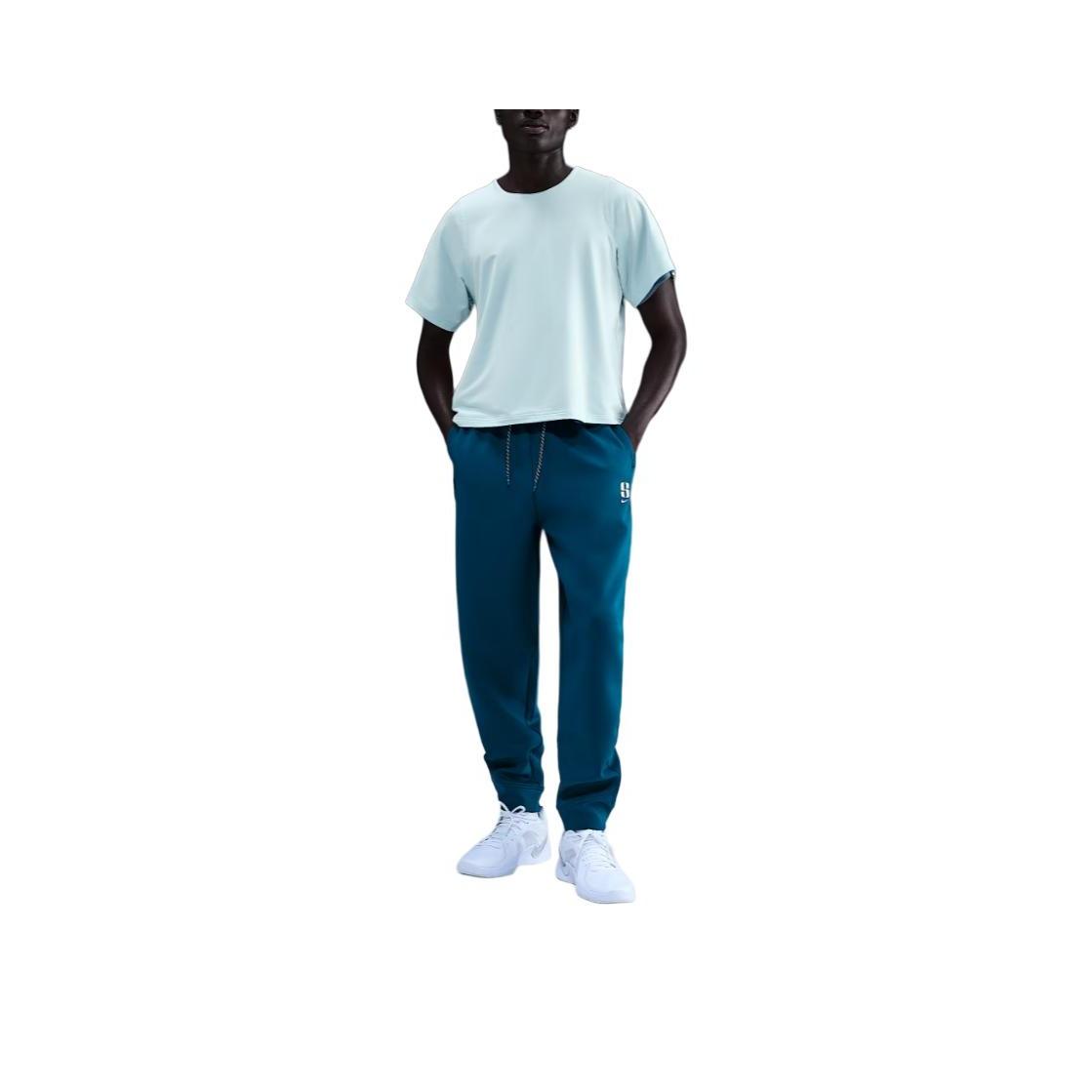 

Nike Dri-Fit SS25 Сабрина Двусторонняя Сухая Круглый вырез Модный Пуловер Футболка с коротким рукавом Унисекс Топы IH3923-413 M