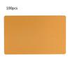 Multicolor Aluminum Blank Business Cards Engraving Tags Mark Impressive Business Visiting Name Cards for Office 100PC
