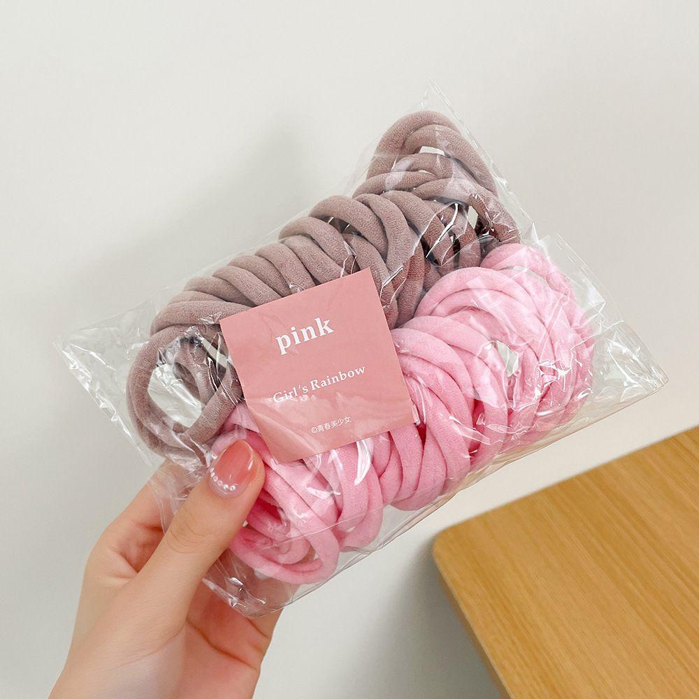 Color Hair Bands Korean Style Hair Rope Hair Accessories Women Ponytail Holder Elastic Rubber Band