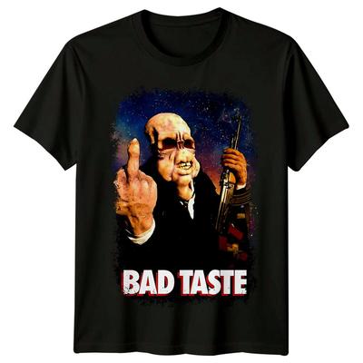 Bad Taste (1987) Movie Poster Inspired T-Shirt Retro 80s Tee Unisex