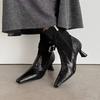 Fashion High Heels Women's Ankle Boots Pointed Toe Fashion Luxury Shoes for Woman Sexy Winter Boots 2025 Dress Pumps Mujer Chelsea Botas
