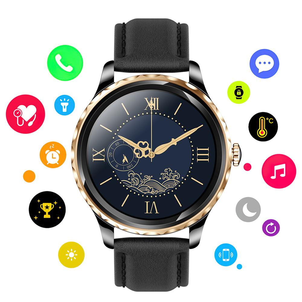 Crtorrs Smartwatch Lussuoso Bluetooth Chiamata HD Smartwatch Acciaio Inossidabile Orologi Sportivi Per Uomini Donne Telefoni Ios Android